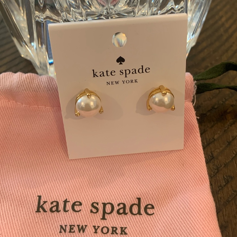 NWT Kate Spade Rise and Shine earrings.